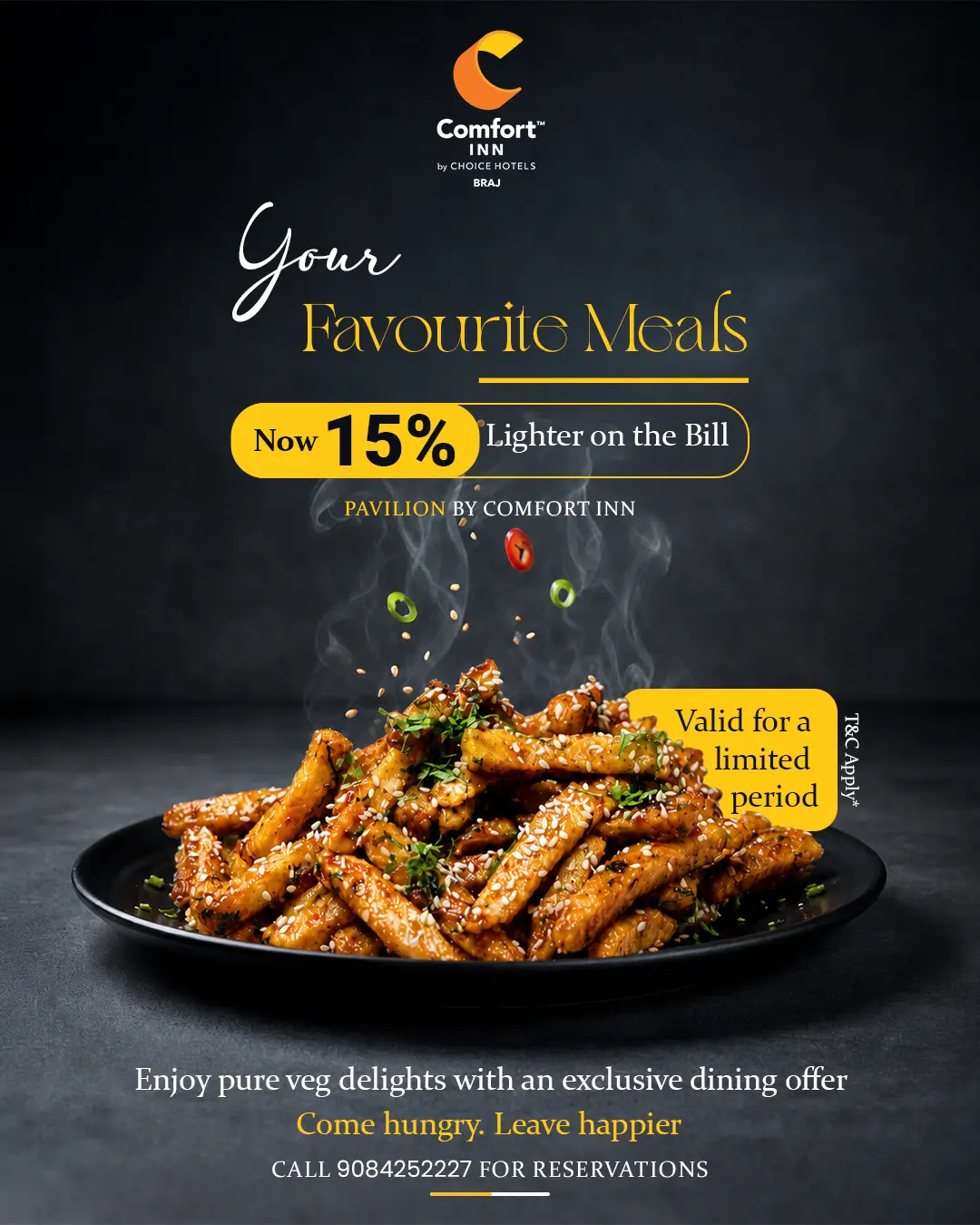 Comfort Inn — The Table — Hospitality / Promotion